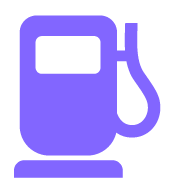 Icon representing the oil and gas industry in context of SCADA systems